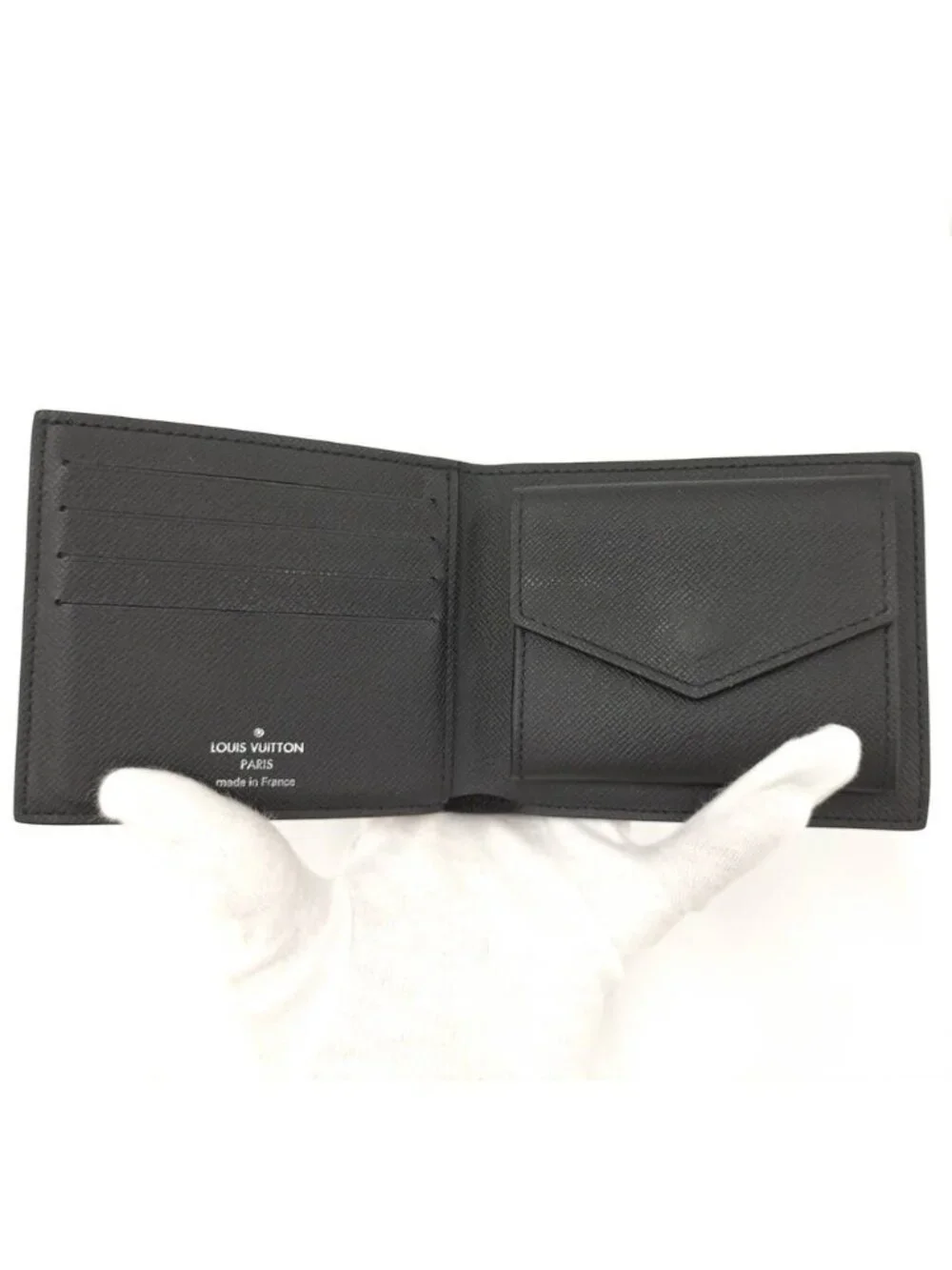 Louis Vuitton Portefeuille Marco NM Monogram Eclipse Wallet